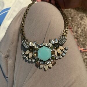 I crew beaded necklace